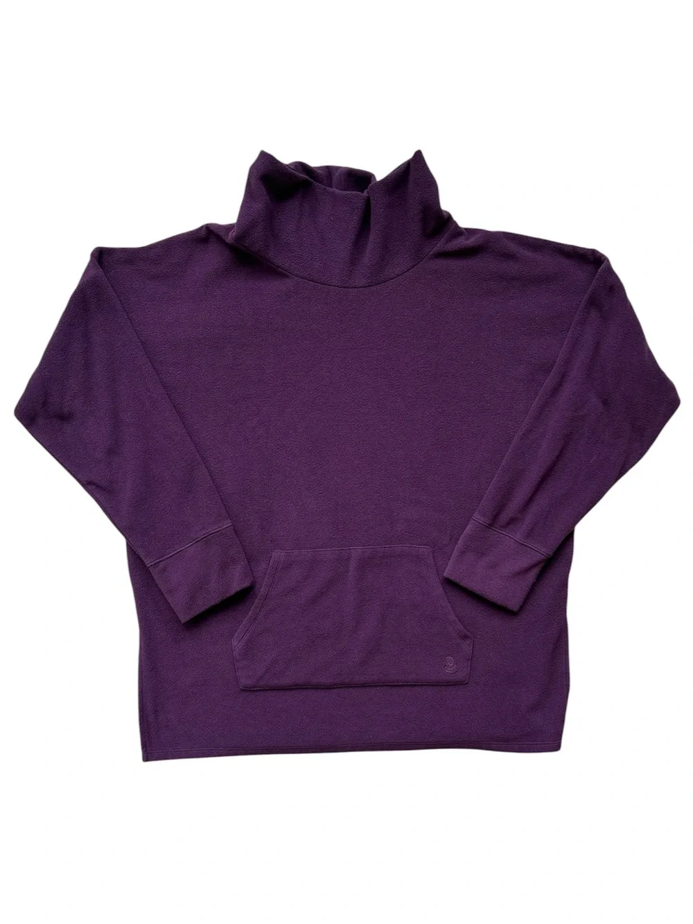 Cuddl Duds Fleecewear With Stretch Funnel Neck Tunic Size Large in GUC